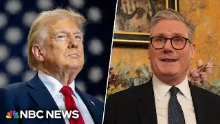 WATCH: Trump holds press conference with U.K. Prime Minister Starmer | NBC News