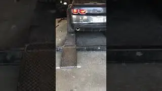 2010 camaro ss with borla exhaust axle back
