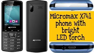 Micromax X741 with ultra bright LED Light & 1750mAh li-ion battery