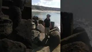 Cabel Guy ligger tjums spor i vandet