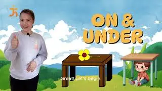 Prepositions: On and Under | Learn English with Journey Hall Tokyo