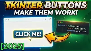 Make Buttons Work in Tkinter | Python GUI Command 2025 | EP3