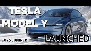 EXCLUSIVE - 2025 Tesla Model Y SUV Juniper - LAUNCHED