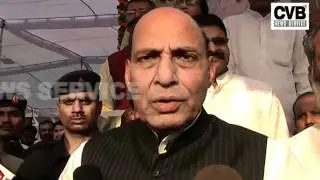 RAJNATH REBUFFS ANY NEXUS BETWEEN SANGH AND ANNA
