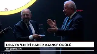 DHA&rsquo;ya &lsquo;En İyi Haber Ajansı&rsquo; &ouml;d&uuml;l&uuml;
