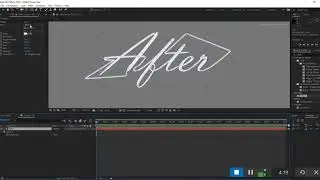 After Effects   Intermediate   Reveal Hand Written Text