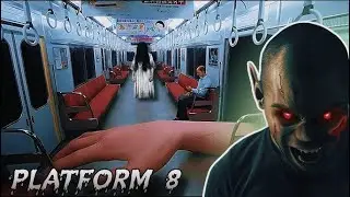 Platform 8 Horror Game 😱 Haunted Train Escape 🚆 | Scary Survival Shorts
