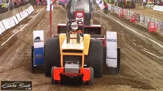 Tractor Pulls! 2018 Light Super Stocks Pull at Goshen
