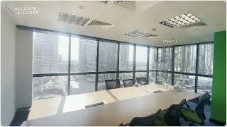 Fully fitted office space with panoramic lake views and parking slots in Jumeirah Lake Towers!