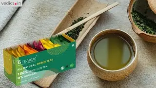 TEABOX - 100% Natural Immunity Boosting Green Tea Trial Pack | 20 Assorted Tea Bags |  Green Tea