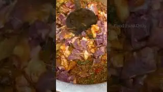 Beaf Biryani Making In Street|#indianstreetfood #artwork #shorts