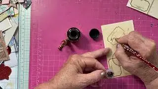 Postage Stamp Storage Idea & Calligraphy Ideas