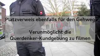 L&uuml;neburg - Polizeiproblem behindert Pressefreiheit bei Versammlungen