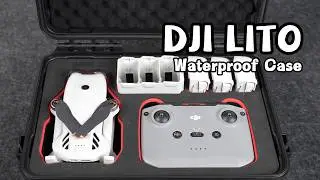 DJI Lito Drone Waterproof Storage Case: Drop-proof, Moisture-proof, Double Protection.