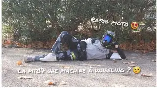 KAFE - RASSO | MT07 MACHINE A WHEELING | POLICE | RUPTEUR | 50CC ( bref la Bikelife)