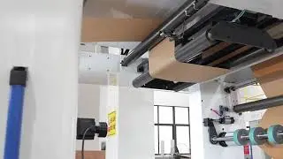 6 Colors Pearlescent Film Central Drum Flexo Printing Machine