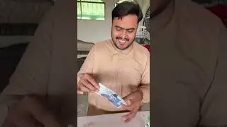 Gandi ji vs Quaid azam note😁 || waqas khalil experiment
