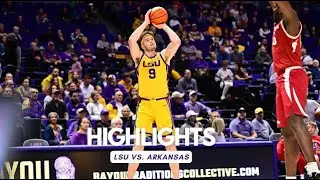 LSU Men's Basketball Scores 95 In Win Over Arkansas