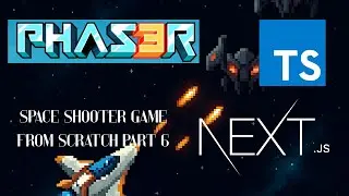 Build a 2D Space Shooter Web Game with Next.js & Phaser.js &ndash; Start Scene and Game Difficulty