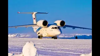 Ан-74ТК-100С на Северном Полюсе
