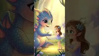 The Little Dragon&rsquo;s Kind Magic 🐉✨ | Kids Moral Story#shorts