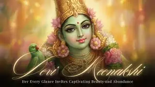 Devi Meenakshi&rsquo;s Divine Gaze ✨ Beauty, Wealth & Blessings Activate Instantly 🦜