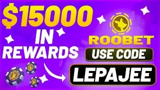 ROOBET PROMO CODE LEPAJEE FOR NEW USERS !!