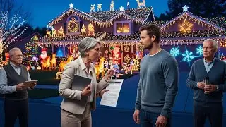 I Refused HOA Holiday Decorations Rules, And Covered My Property In Lights