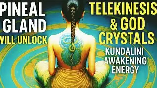 Pineal Gland Will Unlock Telekinesis & God Crystals | Kundalini Awakening Energy