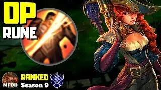 THIS RUNE IS OP FOR LETHALITY MISS FORTUNE - League of Legends (Season 9)