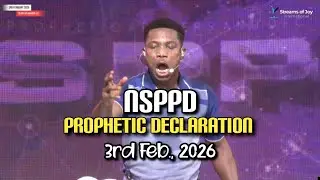 🚀SPECIAL NEW MONTH PRAYERS [DAY 2] | NSPPD DECLARATION | 3RD FEBRUARY 2026