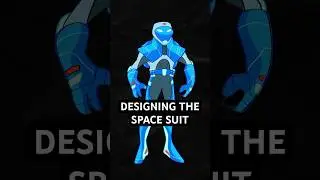 Designing My Superhero Space Suit 💥 #superhero #shorts
