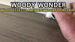 Wood Effect Laminate Worktop Repair