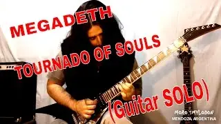 MEGADETH - Tournado Of Souls (Guitar Solo)  by Moro Smylodon