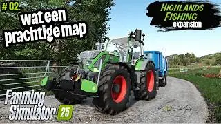 WAT EEN PRACHTIGE MAP | 2 | Kinlaig | Highlands Fishing Expansion | FS25  NL/ENG  #fs25