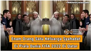 Brazylijska rodzina Shahadah w meczecie Katara podczas Mistrzostw Świata FIFA 2022 w Katarze | Mu...