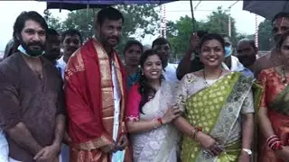 Hero Vishal And MLA Roja Visuals At Tirumala || E3 talkies