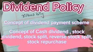 Dividend Policy MBS 2nd Sem