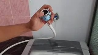 Totarial pasang selang Air mesin cuci otomatis LG smart inverter 8,0 kg