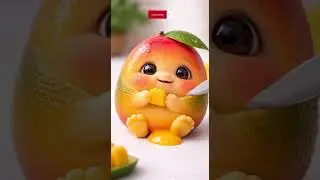 Mango Eating ASMR #shorts #asmr #funny #satisfying #feeding #ai #food #fruit #weiredfacts #relive