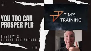 You Too Can Prosper PLR REVIEW + BTS + Bonuses