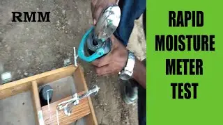 RAPID MOISTURE METER TEST, SOIL MOISTURE CONTENT TEST, RMM TEST, SPEEDY MOISTURE METER IN FDD