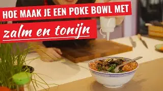 Hoe maak je een heerlijke POKE BOWL MET ZALM EN TONIJN? (4 minuten recept)