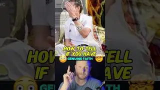 How to tell if you have genuine faith!!🤔🤯#shorts #faith #christian #bible #Jesus #God #holyspirit