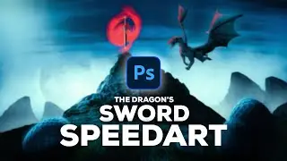 '' The dragon's sword '' Speedart | photoshop manipulation | #photoshop #photoshopmanipulation
