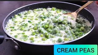 CREAMED PEAS RECIPE | HOW TO MAKE CREAM PEAS - BEST, QUICK & EASY SIDE DISH FOR HOLIDAY DINNER