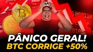 📉 Bitcoin Caiu Mais de 50% 🤯 O Fundo do Mercado Chegou? Teremos altas em 2026?