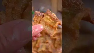 How to deep fry three layers of pork #fried #cooked #cooking #soup #shorts video