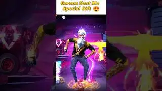 Garena Sent me special gift 🎁😍 #shorts Garena Free Fire
