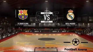 Real Madrid vs FC Barcelona | FIFA 20 VOLTA : Futsal Mode Gameplay | PS4